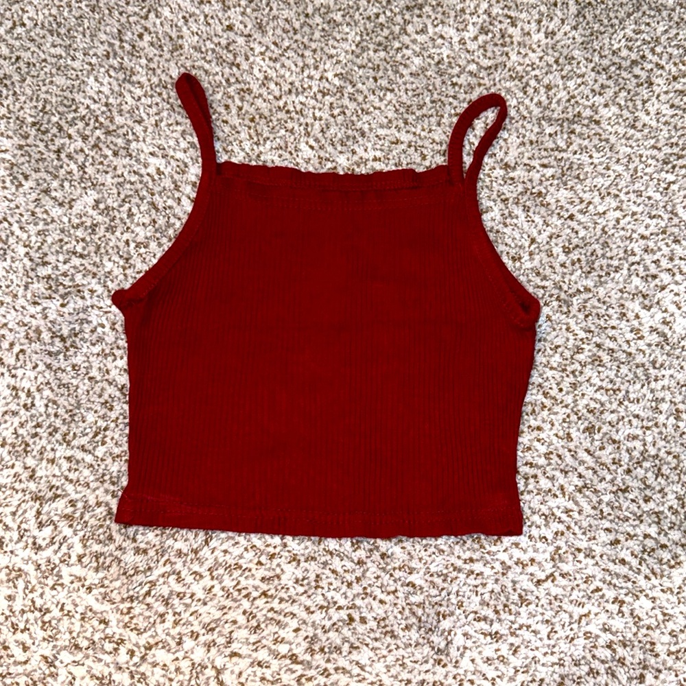 Cropped tank top